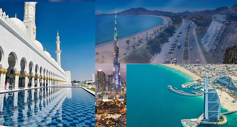 UAE guided city tours Abu Dhabi Sheikh Zayed Mosque Burj Al Arab